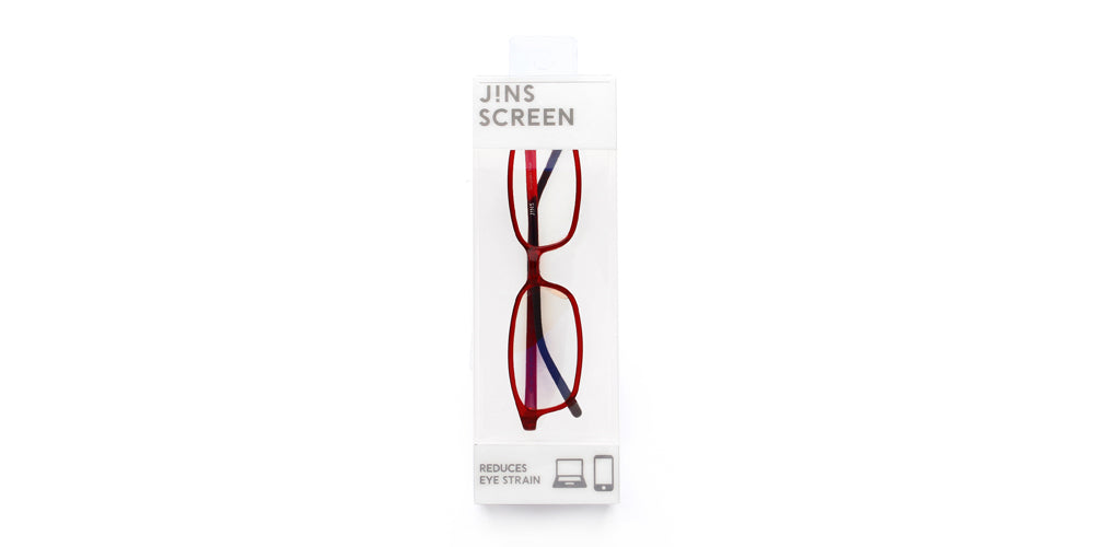 JINS SCREEN Boxed U101 Liquid Gray 91