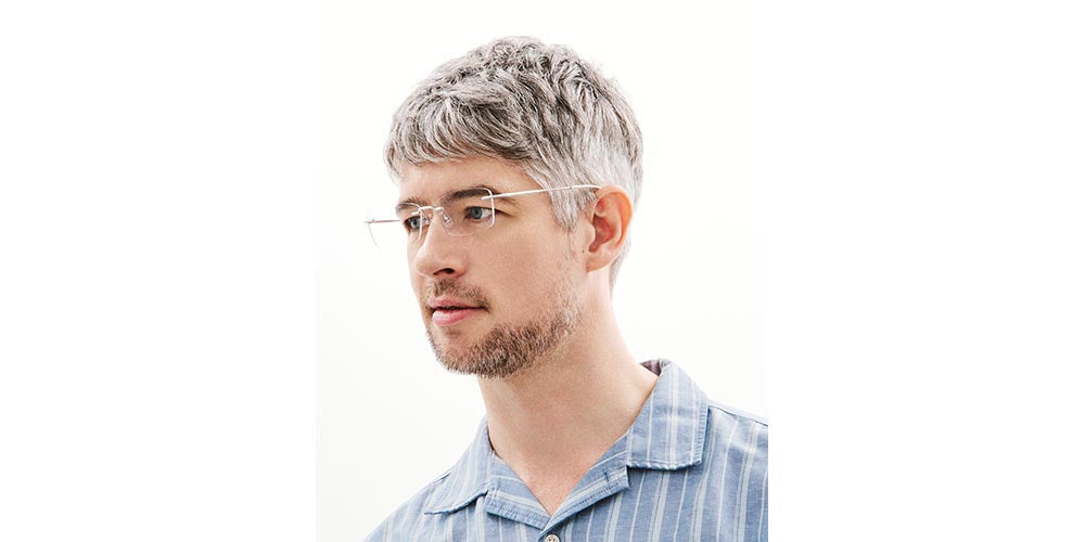 JINS STANDARD Rimless 149 58